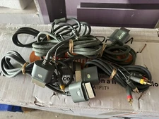 OEM LOT OF 5 HD TV Premium RCA Composite AV Cable Cord for Microsoft Xbox 360