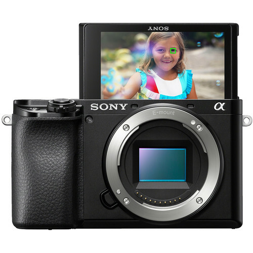 Sony Alpha a6100 24.2MP Mirrorless Camera - Black (Body Only