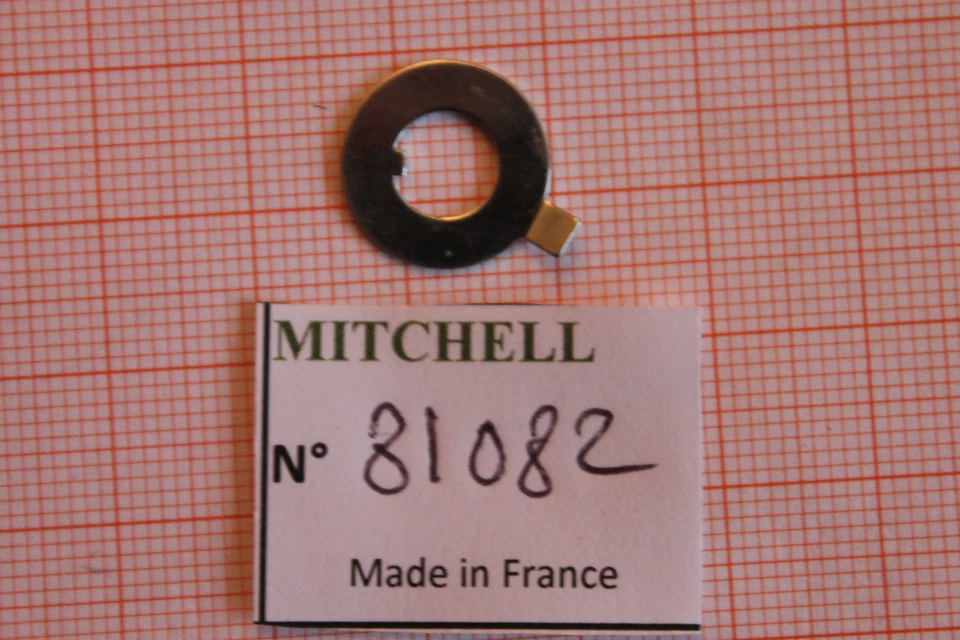 Pièce RONDELLE SOUS PLAQUE MOULINET MITCHELL 330A 440A 840A REEL PARTS Réf 81082 - Photo 1/1