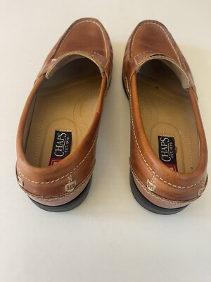 Chaps Chestnut Leather Loafers CHAPS RALPH LAUREN Men main image 3