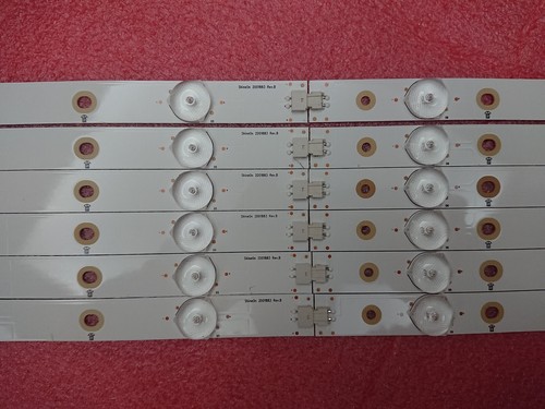 12 PCS LED strip for 50PFK4509 50PFH5300 TPT500J1-LE8 500TT56 500TT55 - Picture 4 of 6