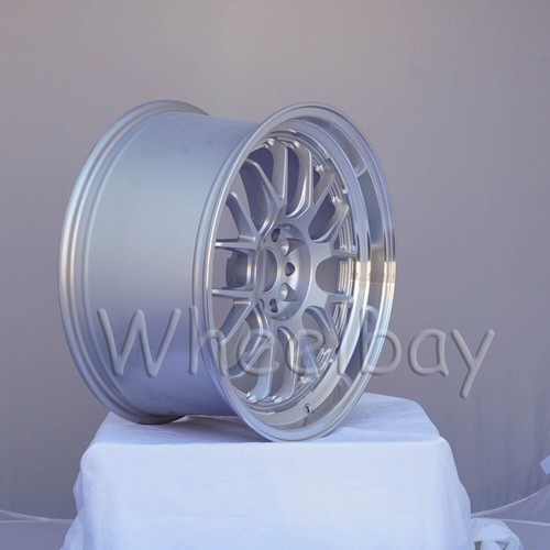 4 PCS ROTA WHEEL MXR 18X9.5 5X114.3 38 73 ROYAL SILVER - Bild 3 von 4