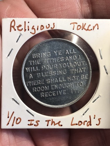 Religious Token - One Tenth Is The Lords