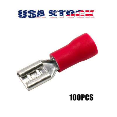 200 Piece 22-18 Gauge Non-Insulated 3/16" Female Quick Disconnect .187 - Foto 6