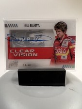 2019 Prime Racing Bill Elliott Clear Vision (3/50) On Card Auto