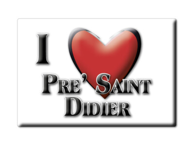 Magnet Pre'-Saint-Didier (AO) - Valle D'Aosta Magnet Souvenir Italy