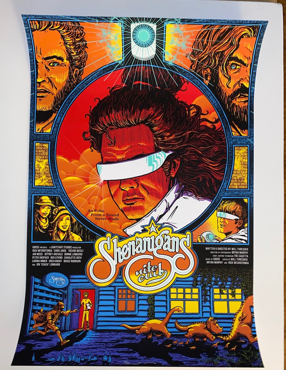 Goose The Band Poster Shenanigans Nite Club 2021 S/N James Flames