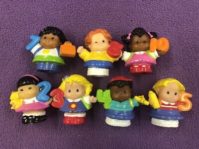 Fisher Price Little People Time To Learn Preschool Numbers 7 Figures