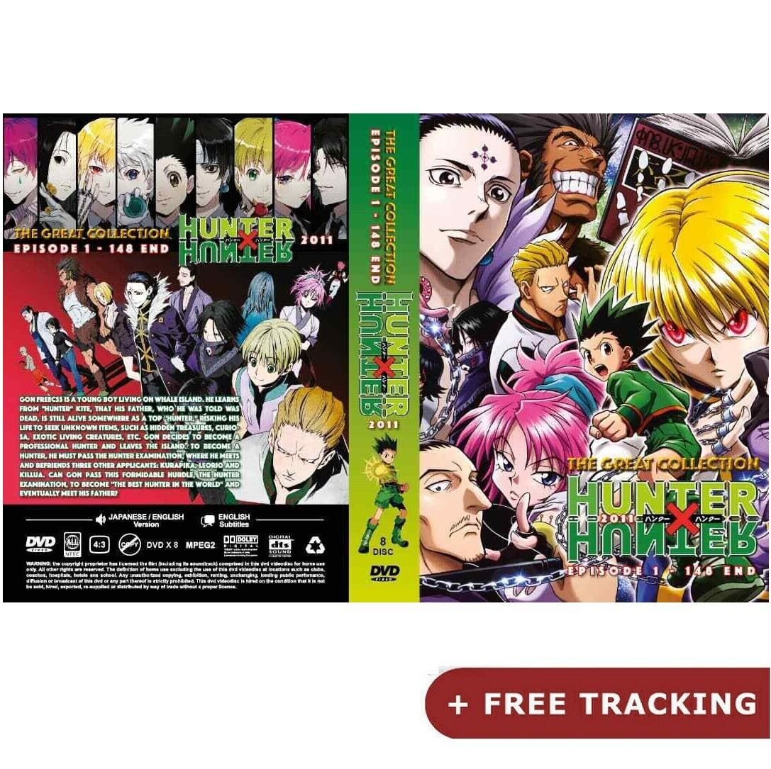 DVD Anime Hunter X Hunter Season 2 (2011) TV Series (1-148 End