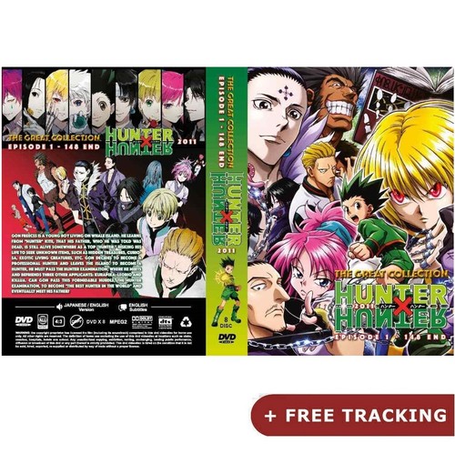 2011 Hunter X Hunter (VOL.1 - 148 Ende) DVD englische Version