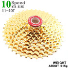 Gold 10S 11-42T Mtb Bike Cassette 10 Speed Freewheel Mountain Bicycle Sprockets