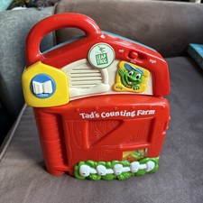 Leap Frog-Tad  s Counting Farm Interactive Electronic Talking Story Book-VTG