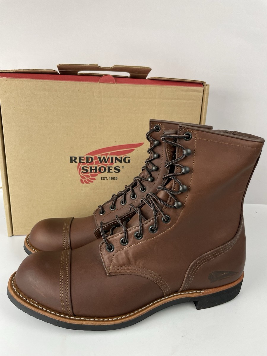 Red Wing Indian Motorcycle 4313 Spirit Lake Iron Ranger Boots
