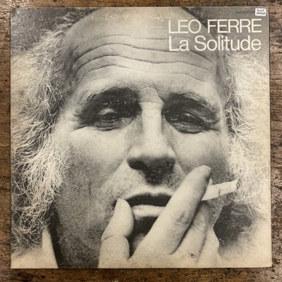 LP Leo Ferre - La Solitude 7112-DB-1117 USA 80119 Vinile Musica Rock Art