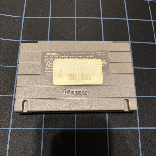Super Bases Loaded SNES Super Nintendo Entertainment System Gereinigte Pins Getestet - Bild 2 von 2