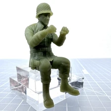 World War 2 American DRIVER or GUNNER Toy Soldier Military Resin 1/32 WW2 Figure