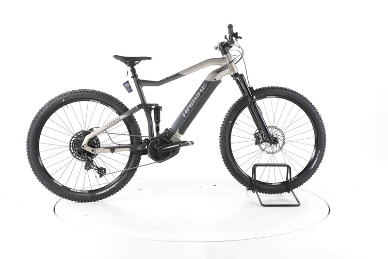 Haibike FullNine 7 VTT électrique tout suspendu Yamaha Batterie 630Wh 29" gris