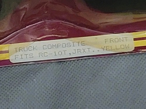 VINTAGE TRINITY BAJA SERIES MOUNTED FOAM TIRES ASSOCIATED RC10T LOSI JXRT RARE ! - Picture 2 of 4