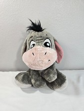 Disney Eeyore Big Feet Plush Stuffed Animal Winnie The Pooh Gray Donkey Cute 11"