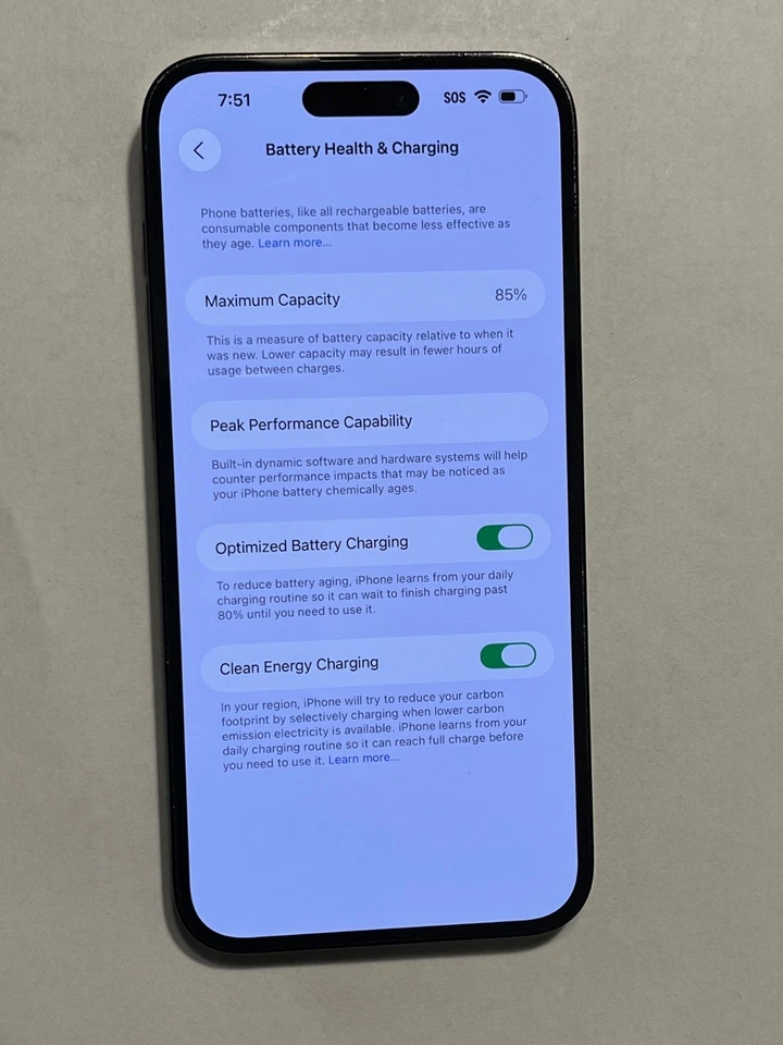 Good - Apple iPhone 14 Pro Max 256GB Unlocked A2651 Black - Image 3 of 4