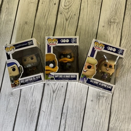 Pop! Funko Animation Mix Lot of (3) Vinyl Figure’s #1211, #1240, #1241 NIB.