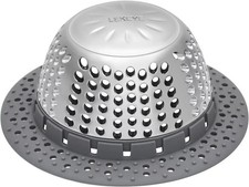 LEKEYE Drain Hair Catcher/Bathtub Cover/Drain Protector for Pop-Up 7070