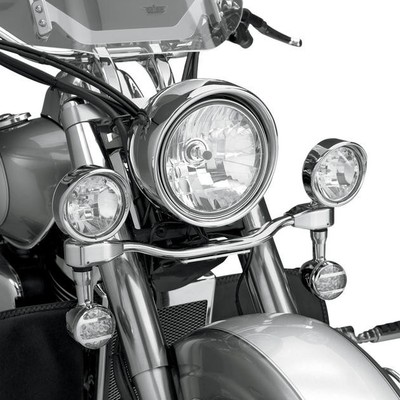 Show Chrome Elliptical Halogen Lightbar Kit for Yamaha V-Star 1300 2007-2013