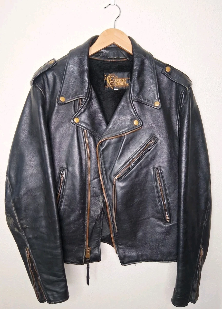 Leather Regular Size XS Vintage Outerwear Coats & Jackets for Men