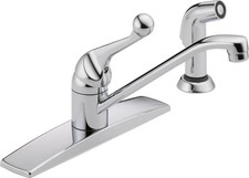 Delta 400LF-WF Classic Kitchen Faucet - Chrome
