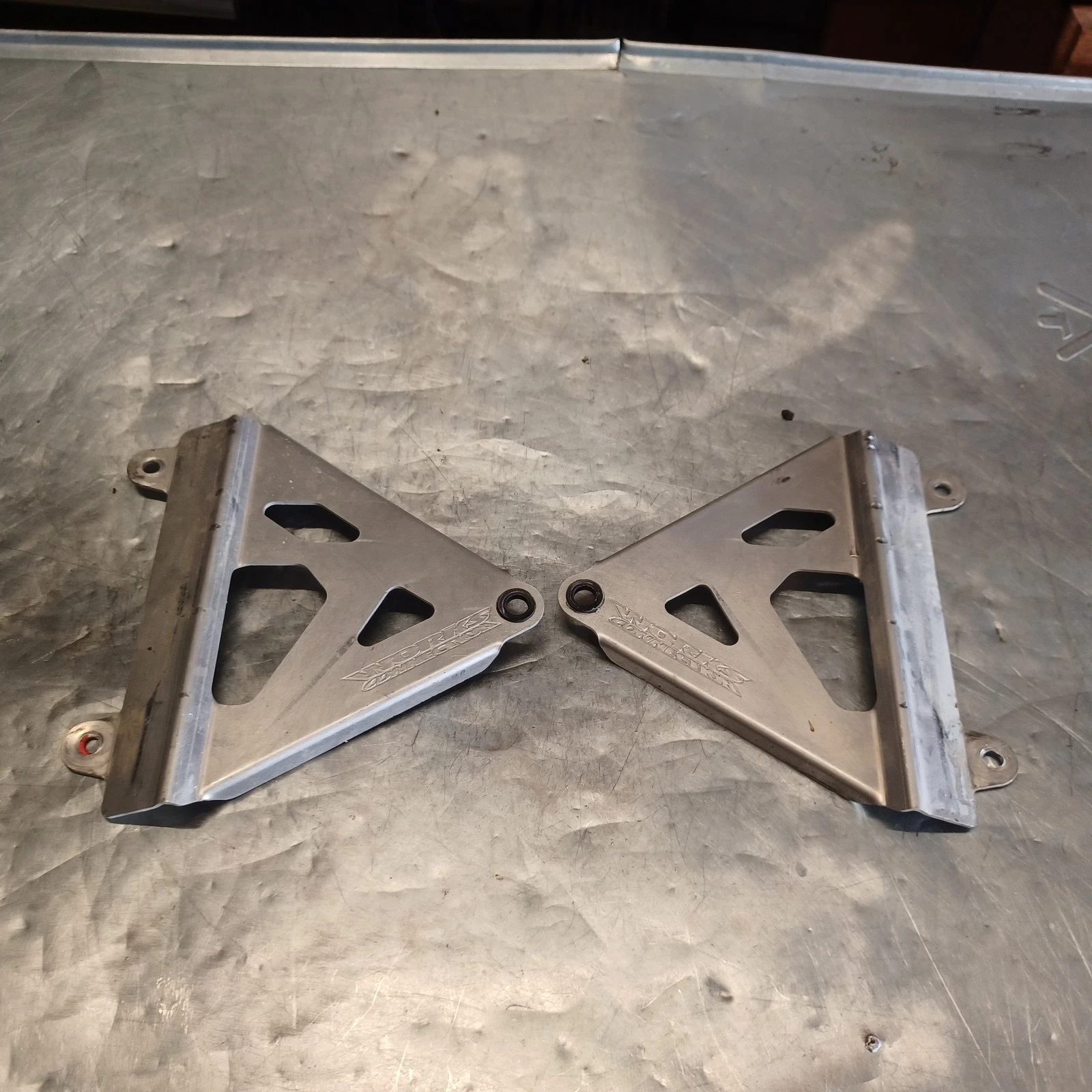Works Connection Radiator Braces Honda 2022 - 2024 CRF250/450R/RX
