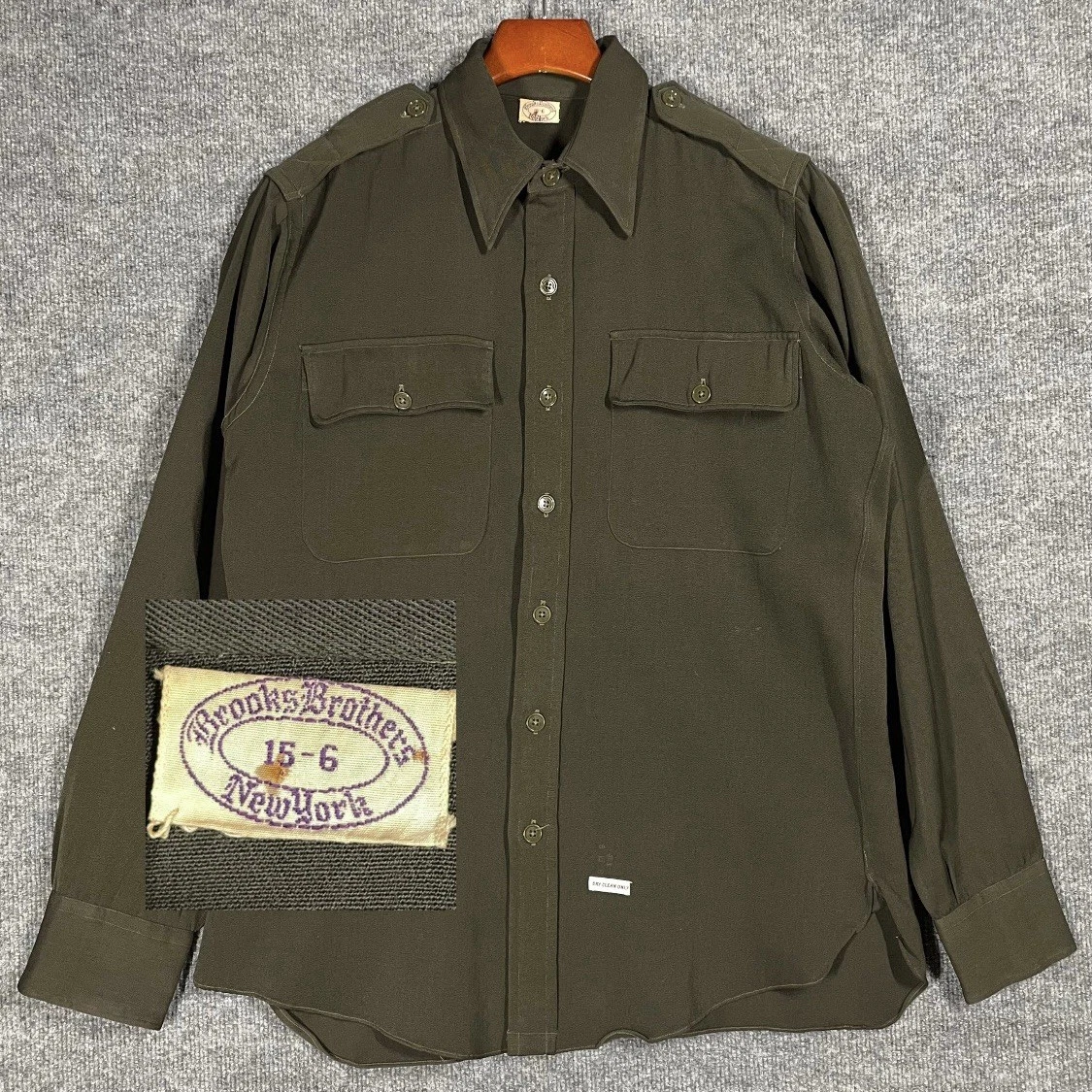 Army Wool Shirt In Original Ww2 Collectible Us Uniforms for sale
