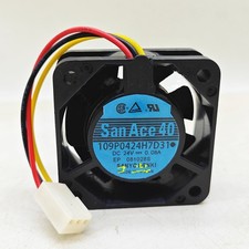 New 109P0424H7D31 24V 0.08A 3pin Inverter Cooling Fan For Sanyo