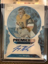 2023-24 Upper Deck Ice Rookie Premieres Autographs Jiri Patera Rookie Auto