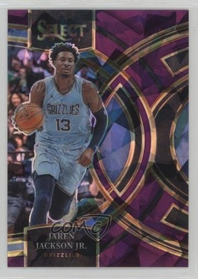 2023-24 Select Premier Level Purple Cracked Ice Prizm 21/99 Jaren Jackson Jr 7n6