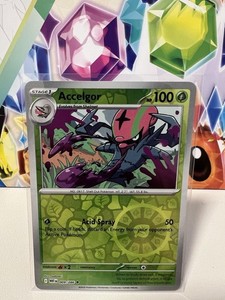 Accelgor 009/086 Uncommon Reverse Holo - Pokemon TCG White Flare - NM