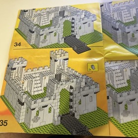 6080 Legoland Castle Instruction Booklet Only