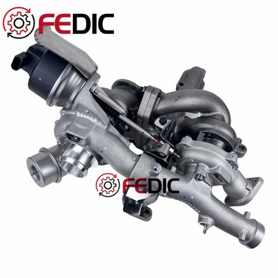 Twin turbo 10009900098 for VW Transporter Multivan 2.0 BiTD 132 Kw 180 HP CFCA