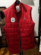 Doudoune Lacoste Collector Heritage Jeux Olympiques Taille 50 M Rouge Neuf