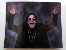 Ozzy Osbourne Coffins Sticker, 2002 C D 5x4" VTG Metal Decal, Signatures Network