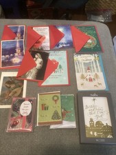 Lot of 35Religious Christmas Greeting Cards with Envelopes UNUSED Thank you