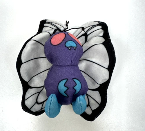 Vintage 1999 Burger King Pokemon Butterfree Small Collectible Plush Toy