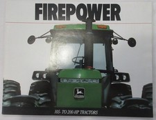 VINTAGE 1990 JOHN DEERE TRACTOR 105 200hp Brochure 4055 4255 4455 4555 4755 4955
