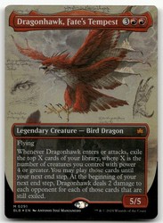 Dragonhawk, Fate's Tempest (Borderless) Bloomburrow Foil