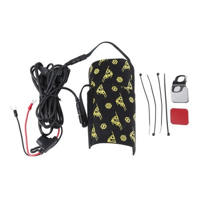 Heated Motorcycle Grip Pads 3 Gears Replacement for 12V ATV Motorcycle Hand Grip