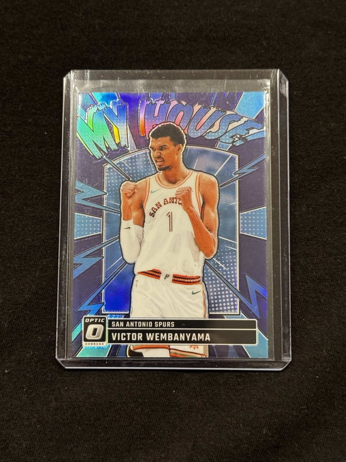 2024-25 Panini Donruss Optic - My House - Victor Wembanyama #19 - Purple Prizm