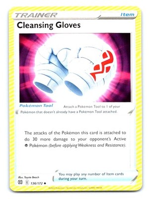 SWSH09: Brilliant Stars #136/172 Cleansing Gloves