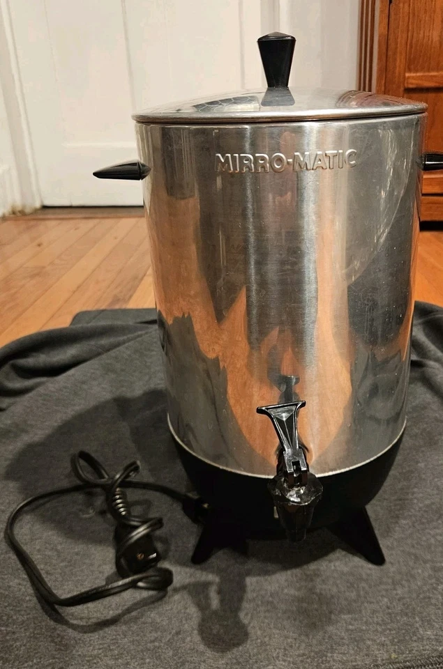Percolador eléctrico vintage Mirro Matic M-0130 con caja Foto 4 de 4