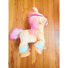 FurReal Friends Cinnamon My Stylin Pony Interactive Plush TanPink Mane 80 Sounds