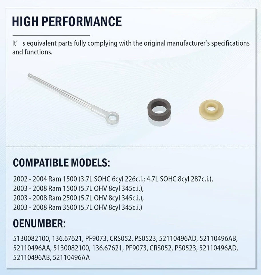 Cilindro maestro esclavo embrague caja abierta para Dodge Ram 1500 2500 3500 2002-2008 Foto 4 de 4