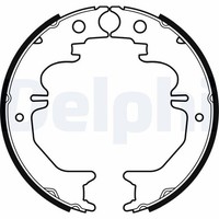 Bremsbackensatz Hinterachse FüR Toyota Land Cruiser Prado 90 4 Runner V FJ